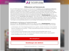 'futurezone.de' screenshot