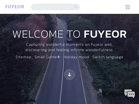 'fuyeor.com' screenshot