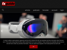 'fxguide.com' screenshot