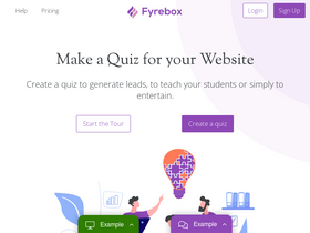 'fyrebox.com' screenshot