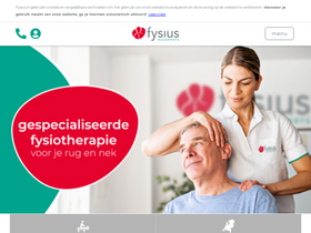 'fysius.nl' screenshot