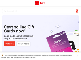 'g2g.com' screenshot