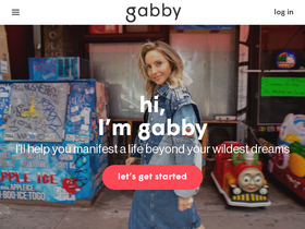 'gabbybernstein.com' screenshot