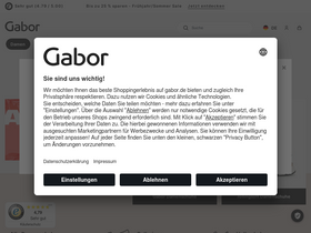 'gabor.de' screenshot