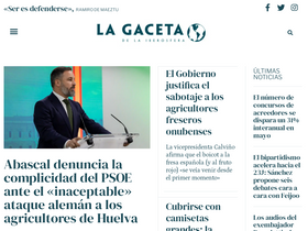 'gaceta.es' screenshot