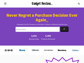 'gadgetreview.com' screenshot