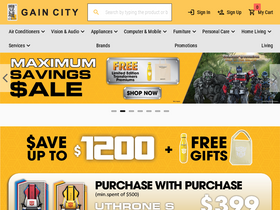 'gaincity.com' screenshot