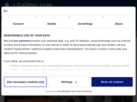 'gajimu.com' screenshot