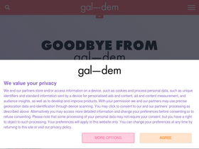 'gal-dem.com' screenshot