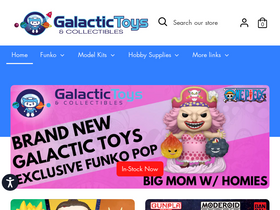 'galactictoys.com' screenshot