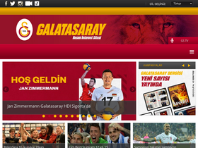 'galatasaray.org' screenshot