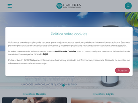 'galeriadelcoleccionista.com' screenshot