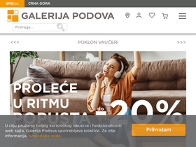 'galerijapodova.com' screenshot