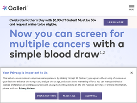 'galleri.com' screenshot
