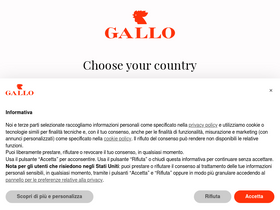 'gallo1927.com' screenshot