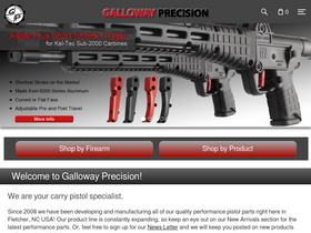 'gallowayprecision.com' screenshot