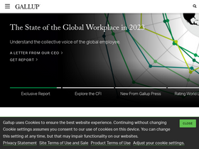 'gallup.com' screenshot