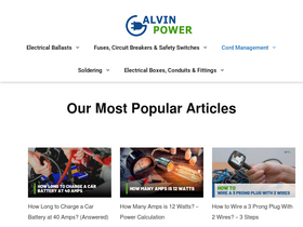 'galvinpower.org' screenshot