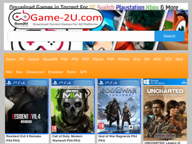 'game-2u.com' screenshot