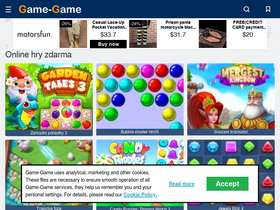 'game-game.cz' screenshot