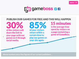 'gameboss.com' screenshot