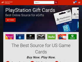 'gamecarddelivery.com' screenshot