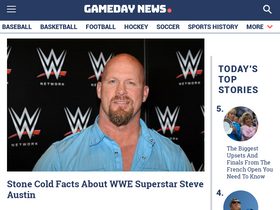 'gamedaynews.com' screenshot