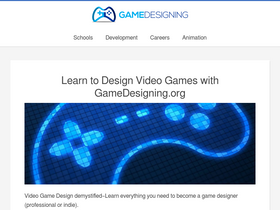 'gamedesigning.org' screenshot