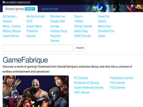 'gamefabrique.com' screenshot
