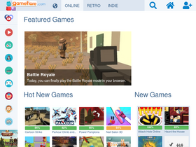 'gameflare.com' screenshot