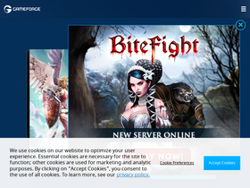 'gameforge.com' screenshot