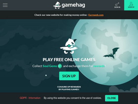 'gamehag.com' screenshot