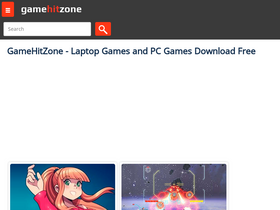'gamehitzone.com' screenshot