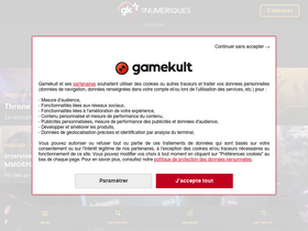 'gamekult.com' screenshot