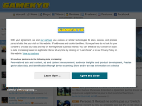'gamekyo.com' screenshot