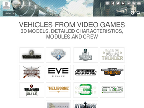 'gamemodels3d.com' screenshot