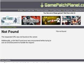 'gamepatchplanet.com' screenshot