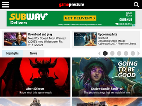 'gamepressure.com' screenshot