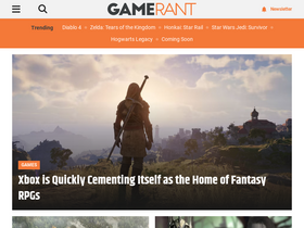 'gamerant.com' screenshot