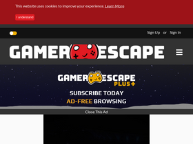 'gamerescape.com' screenshot