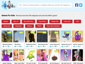 'games-kids.com' screenshot
