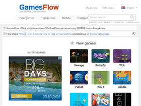 'gamesflow.com' screenshot