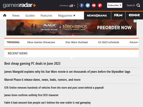 'gamesradar.com' screenshot