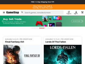 'gamestop.com' screenshot