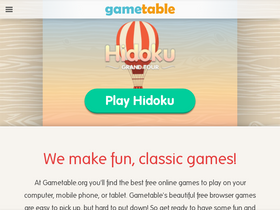 'gametable.org' screenshot
