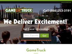 'gametruckparty.com' screenshot