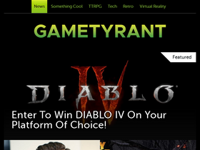 'gametyrant.com' screenshot
