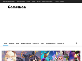 'gamexran.com' screenshot