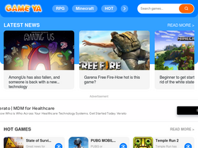 'gameya.com' screenshot
