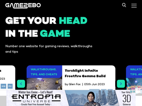 'gamezebo.com' screenshot